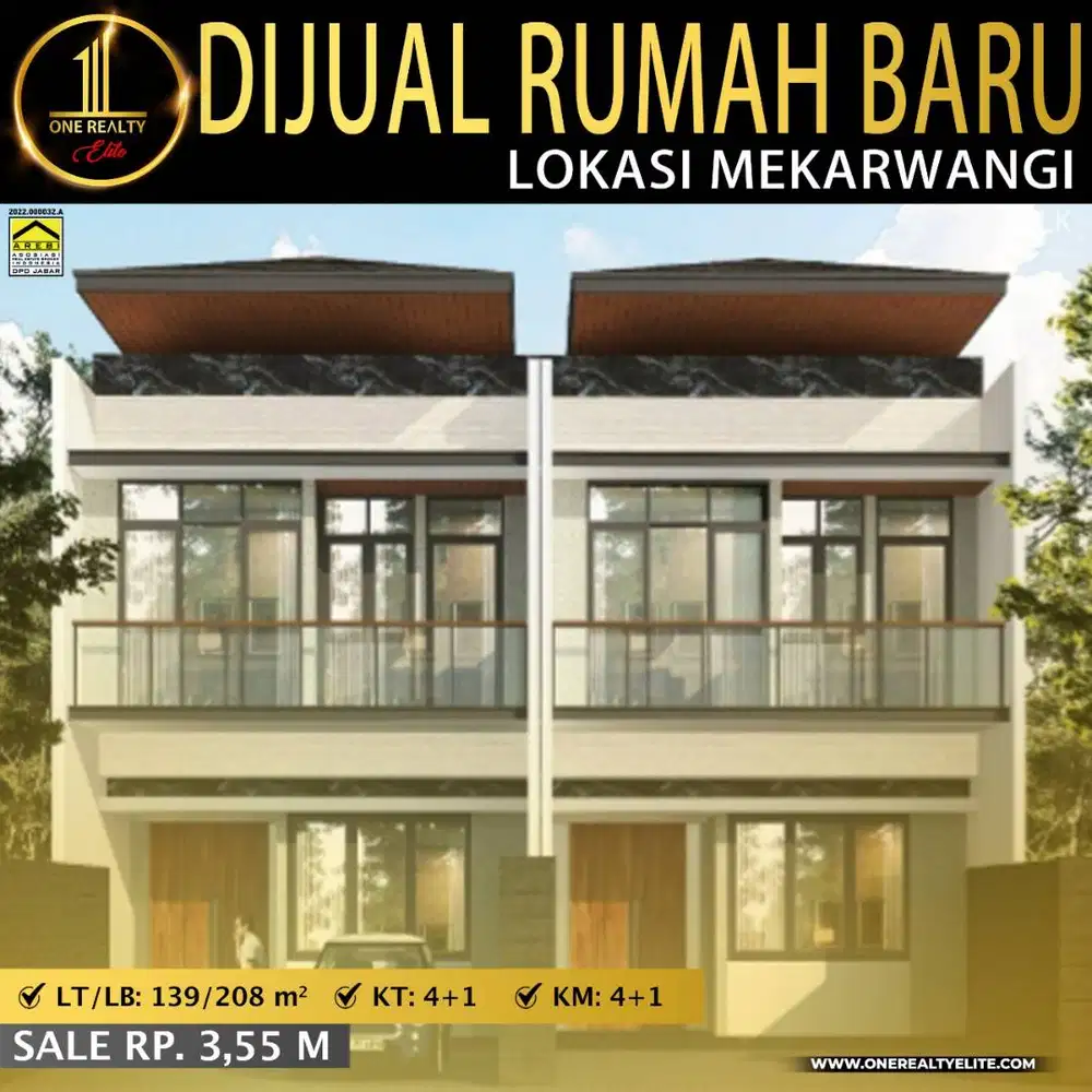 Dijual Rumah Baru Lux Mekarwangi