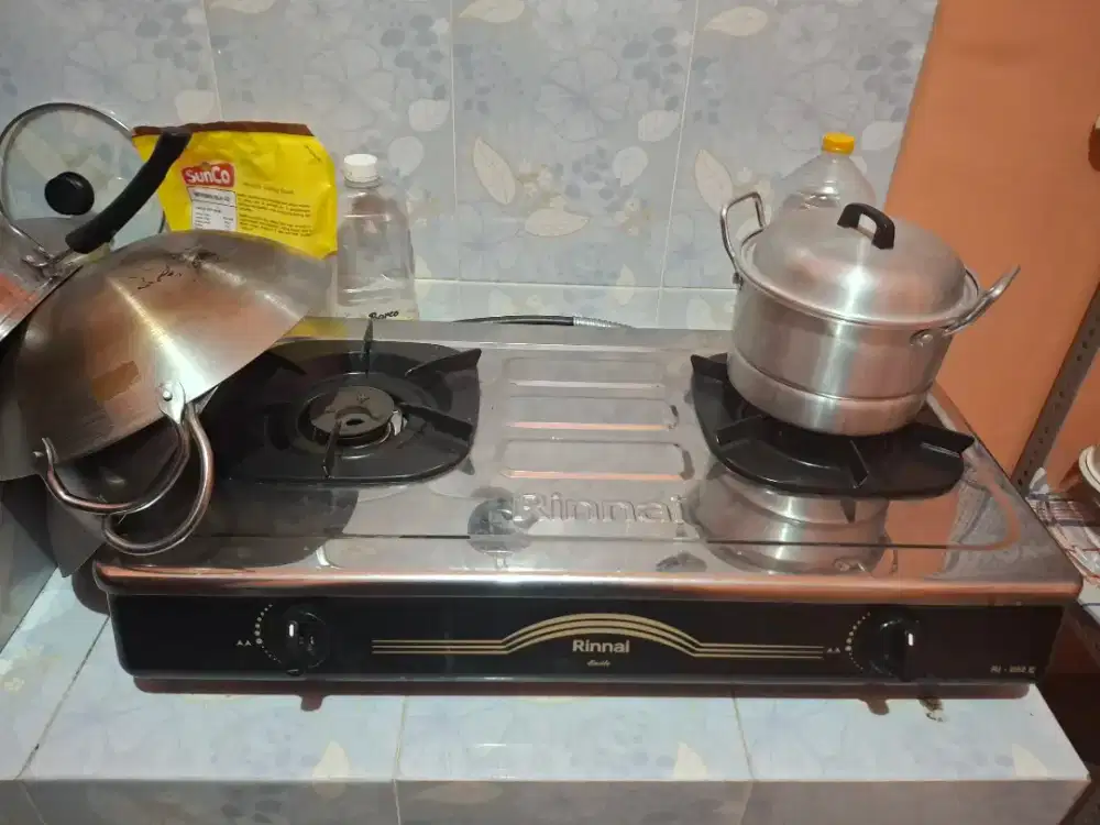 Kompot Gas, Tabung, Selang, dan Regulator double kunci