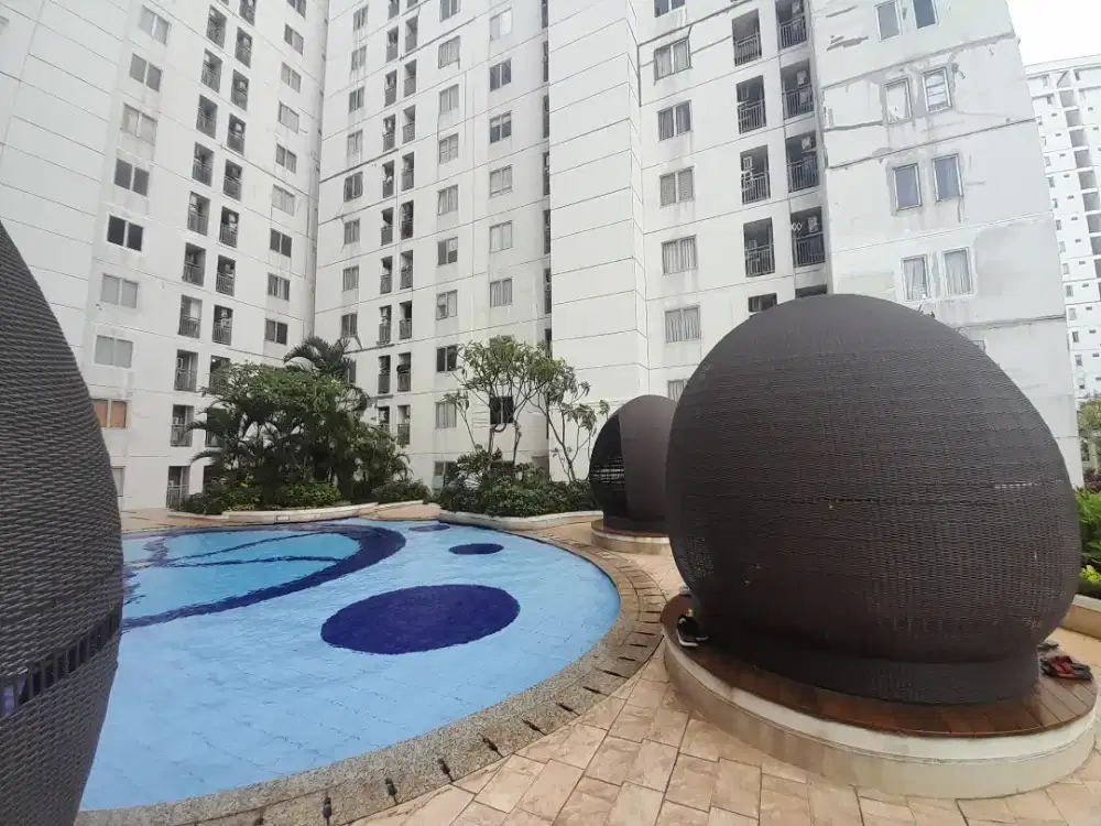 Sewa unit 2bed room tipe hook atas mall@bassura city