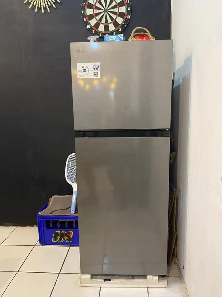 Kulkas LG 2 Pintu pemakain 5 bulan