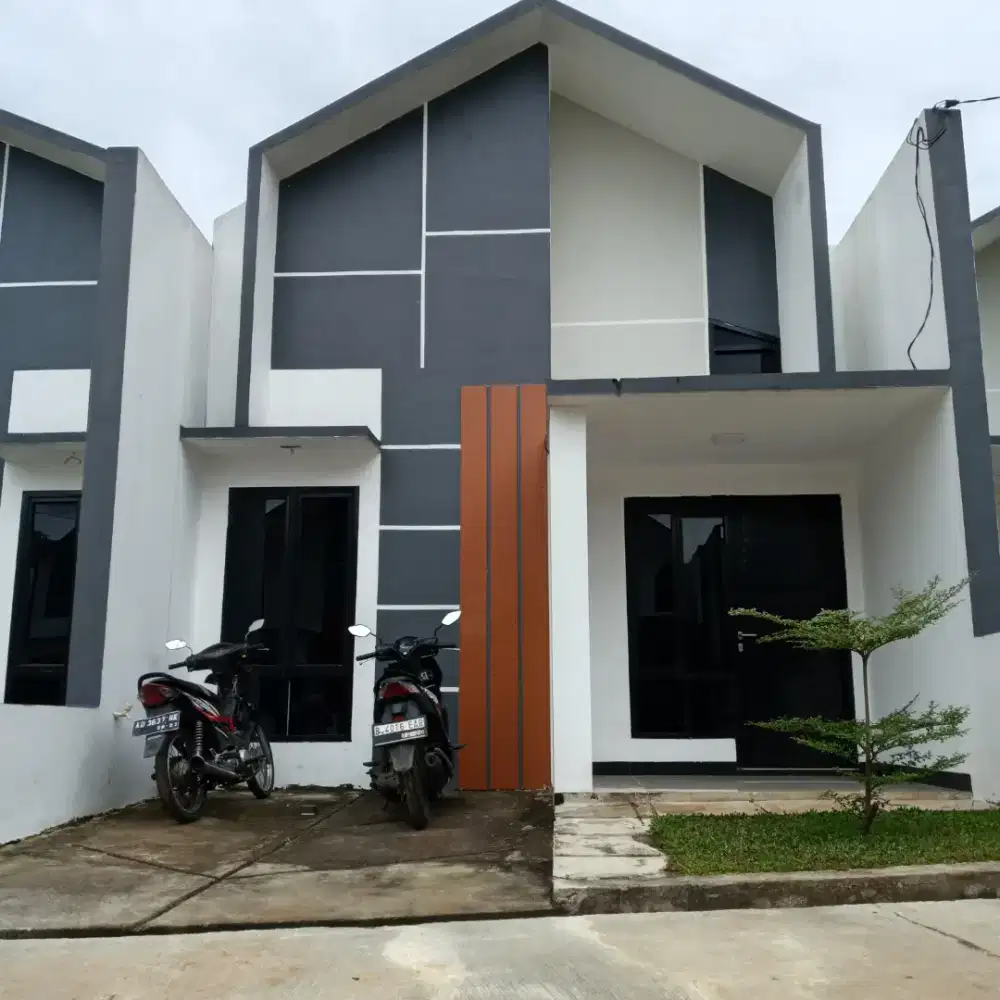 Rumah Siap Huni Dekat stasiun sertifikat SHM sudah pecah Bidang