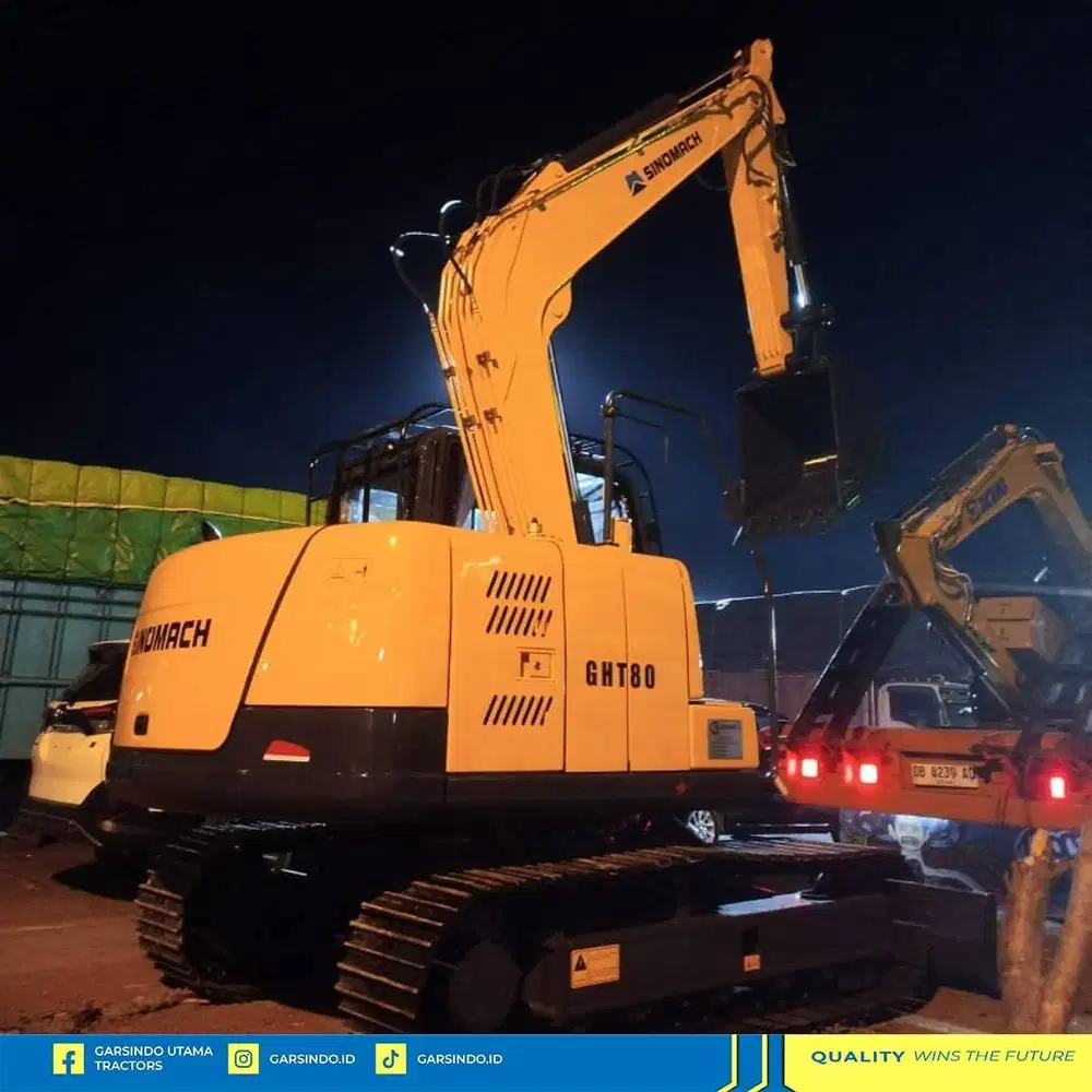 Excavator Sinomach GHT 80 di Surabaya Excavator Harga Terbaik 2025