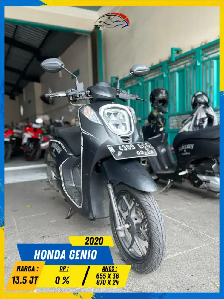 HONDA GENIO 2020 MONGGO GASS MASZEHH HIKMAH MOTOR KEPUH MALANG
