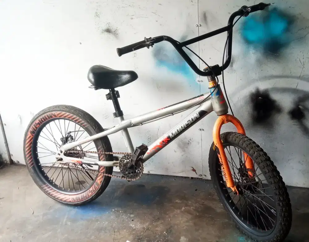 Sepeda bmx rem double disk morison ori