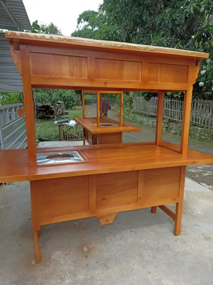 Jual Gerobak Angkringan, Bakso, Mie Ayam, Bubur, Sate, Soto, Pecel dll