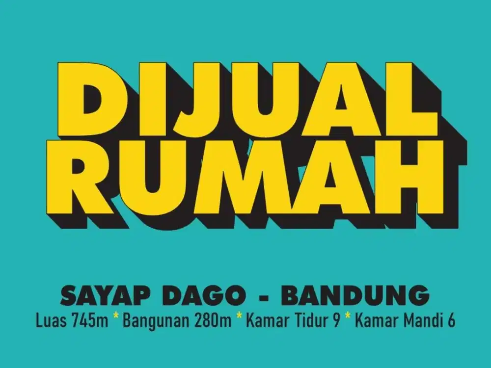 JUAL RUMAH MURAH AREA, SAYAP DAGO, DAGO, WASTUKENCANA, COBLONG, TAMAN SARI, BANDUNG PUSAT,