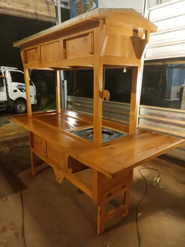 Jual Gerobak Angkringan, Bakso, Mie Ayam, Bubur, Sate, Soto, Pecel dll