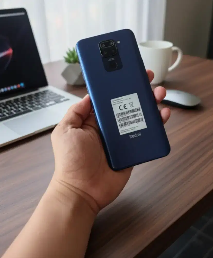 Redmi Note 9 Blue Resmi Indonesia