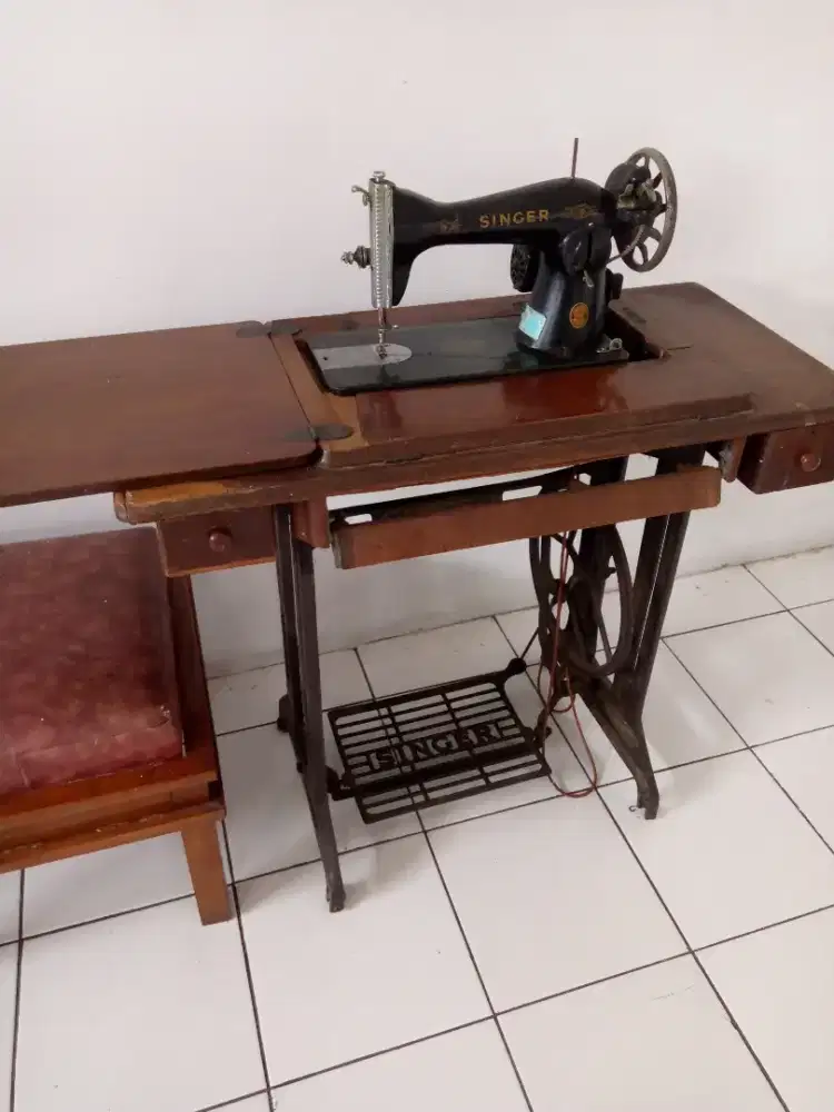 Mesin jahit singer 2 unit apa adanya