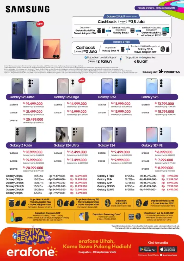 CASH KREDIT SAMSUNG ALL TYPE