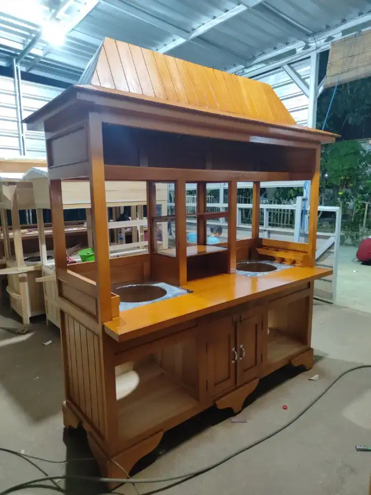 Jual Gerobak Angkringan, Bakso, Mie Ayam, Bubur, Sate, Soto, Pecel dll