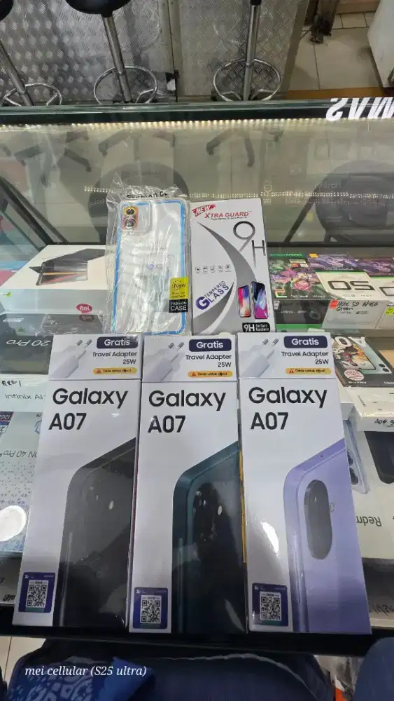 Samsung A07 4G 4/64gb baru garansi resmi bisa tt bisa kredit bisa cod
