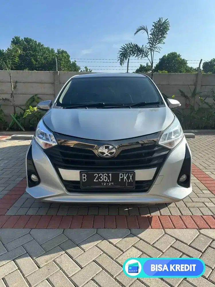 TOYOTA CALYA 1.2 G AT MATIC 2020 WARNA SILVER