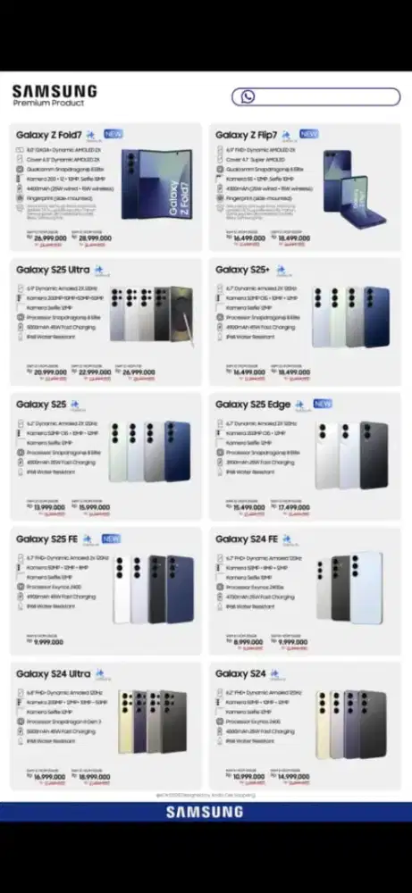 Samsung galaxy all type