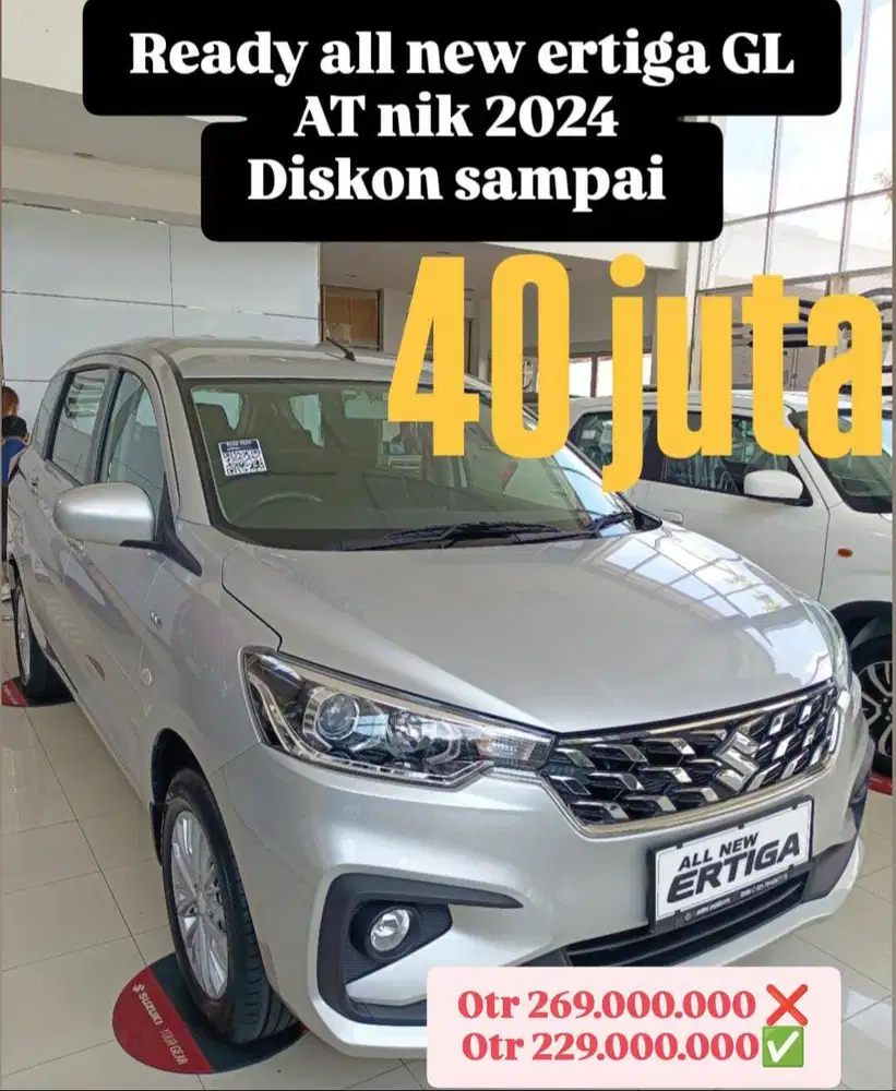 [Mobil Baru] All New Ertiga GL AT Nik 2024