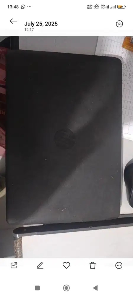 JUAL LAPTOP HP ELITE BOOK CORE I5 GEN 6