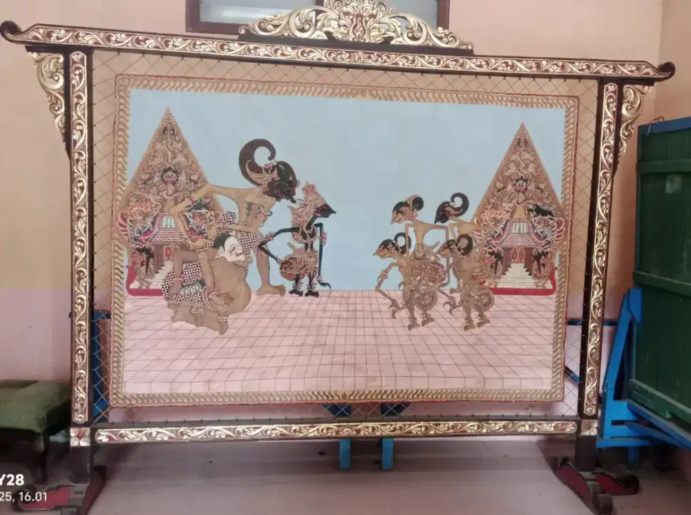 Kelir Wayang Kulit | Gawangan Kelir Wayang Kulit