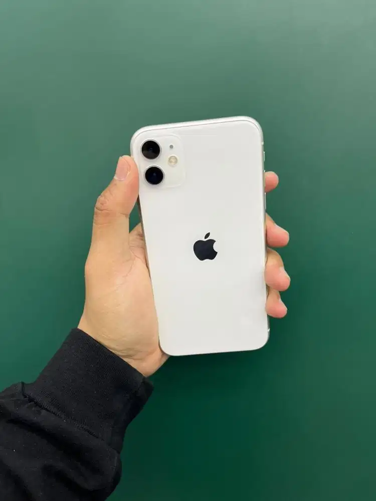 iphone 11 128gb putih ibox fullset nominus