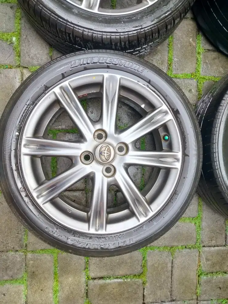 Velg R16 + Ban 195/50/16 Original Yaris Lele