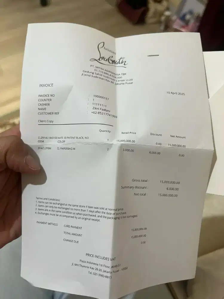 louboutin kate (black) size 38,5