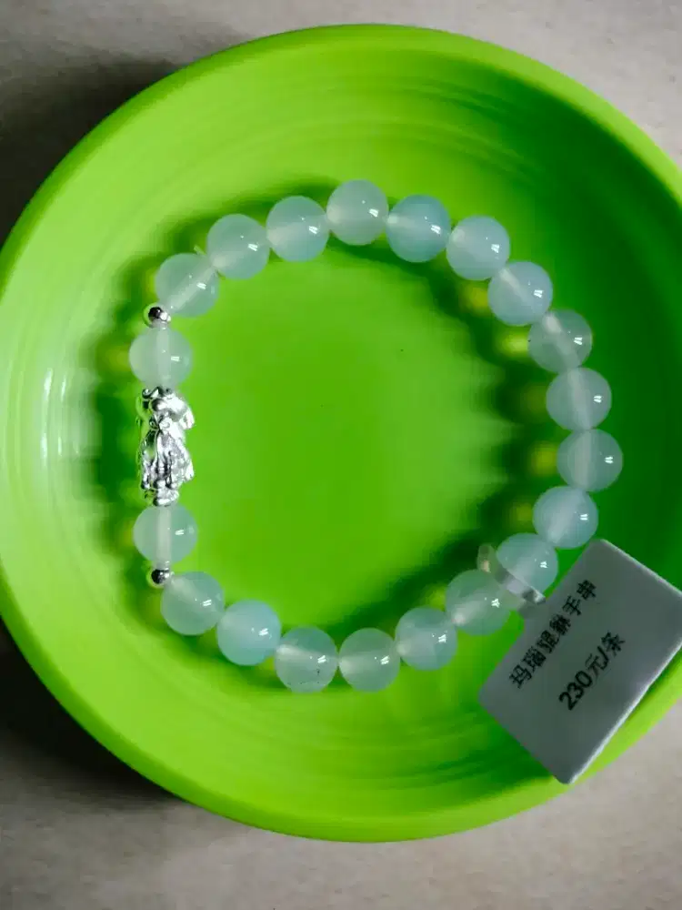 Gelang Pixiu perak + Gelang perak + Liontin