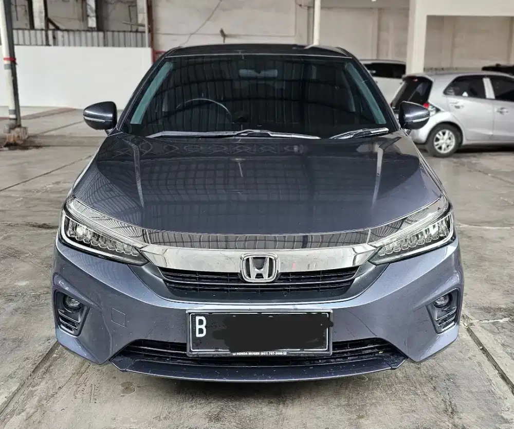 Baru 22rban Km Honda City E CVT AT Matic 2022 Abu2 Mulus Siap Pakai