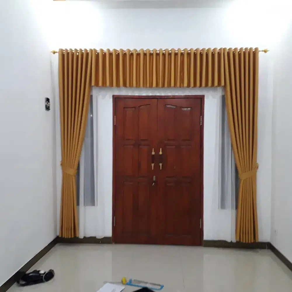 Pembuatan Tirai Gorden Jendela Gordyn Mewah Hordeng Terbaru Murah