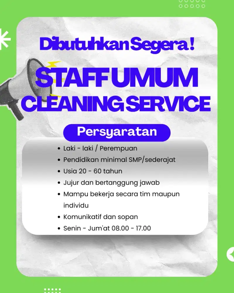 Lowongan Kerja Cepat Surabaya