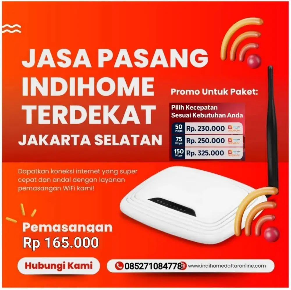 INDIHOME INTERNET CEPAT & STABIL