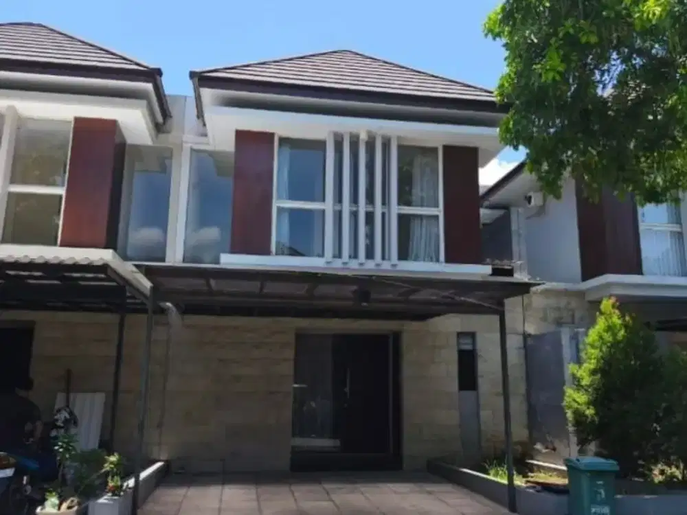 Graha Natura - Rumah 2 Lantai semi Furnish disewakan murah Poll