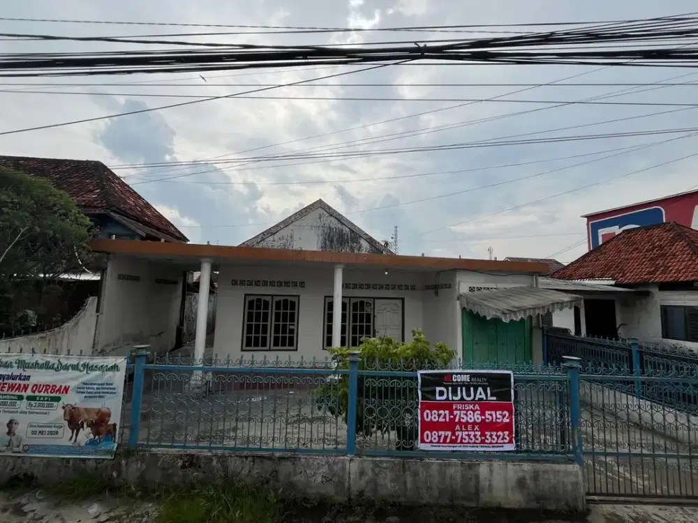 DIJUAL RUMAH STRATEGIS JALAN KAPTEN ABDULLAH PLAJU PALEMBANG