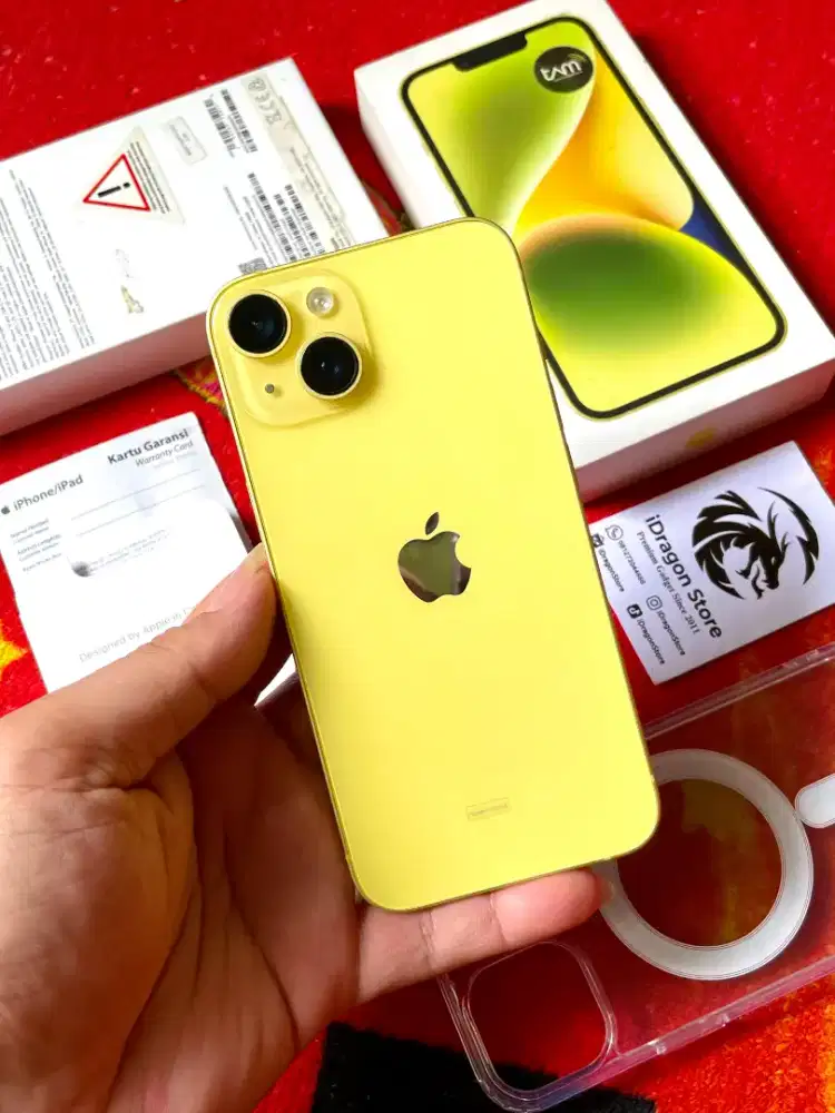 Iphone 14 128gb iBox kuning