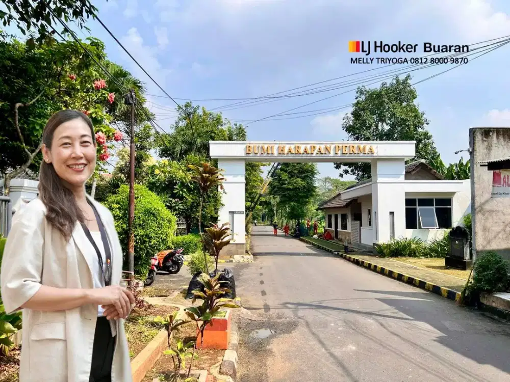 Rumah Asri Komplek Bumi Harapan Permai Kramat Jati, Cililitan, Jakarta Timur