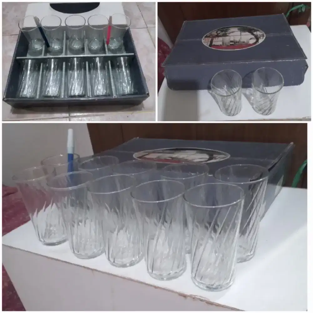Gelas Minum GiftSet (Baru)
Isi 10 set
