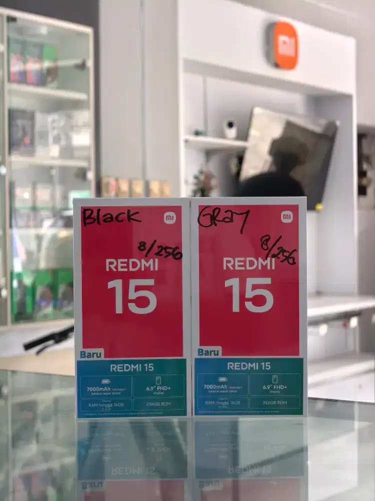 Xiaomi Redmi 15 8/256GB (new) *Bisa Cod , Fastrespon Wa