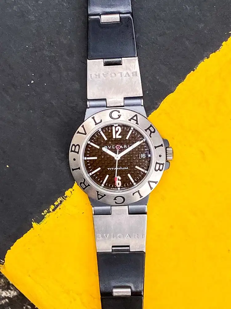 BVLGARI Titanium TI 38 TA Swiss made