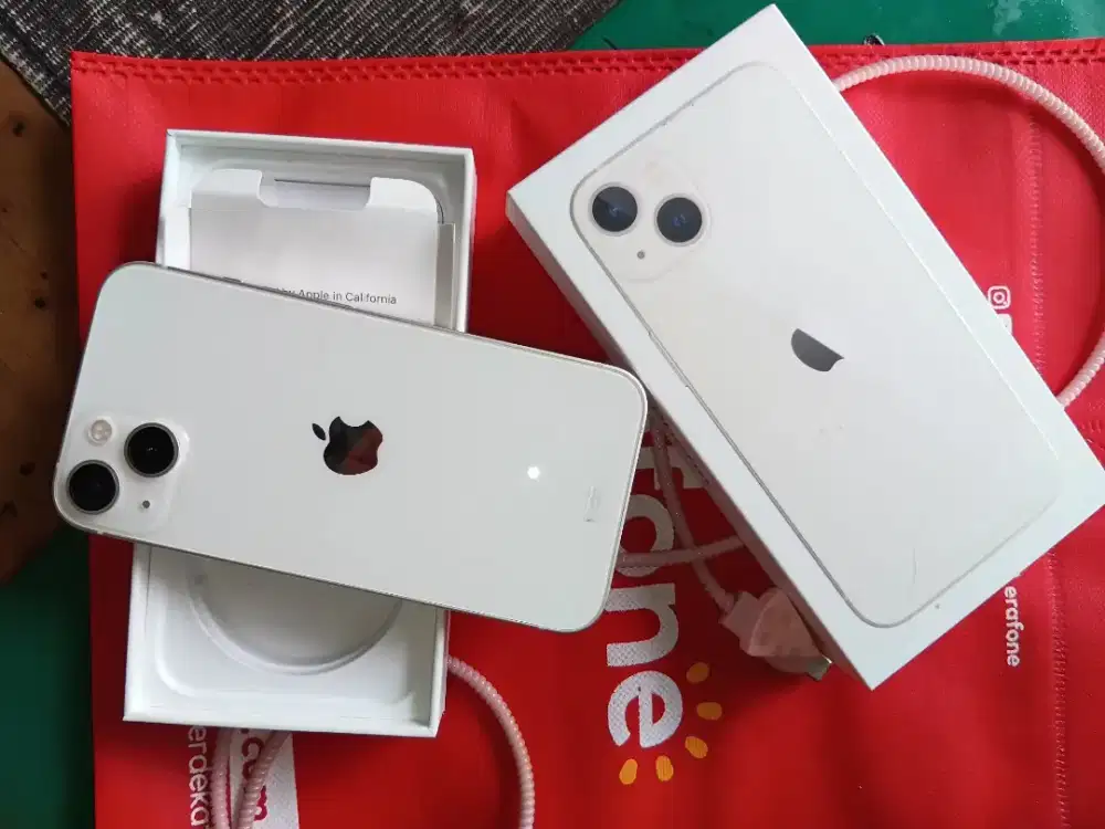 Iphone 13 128gb ibox starlight garansi on mei 2026