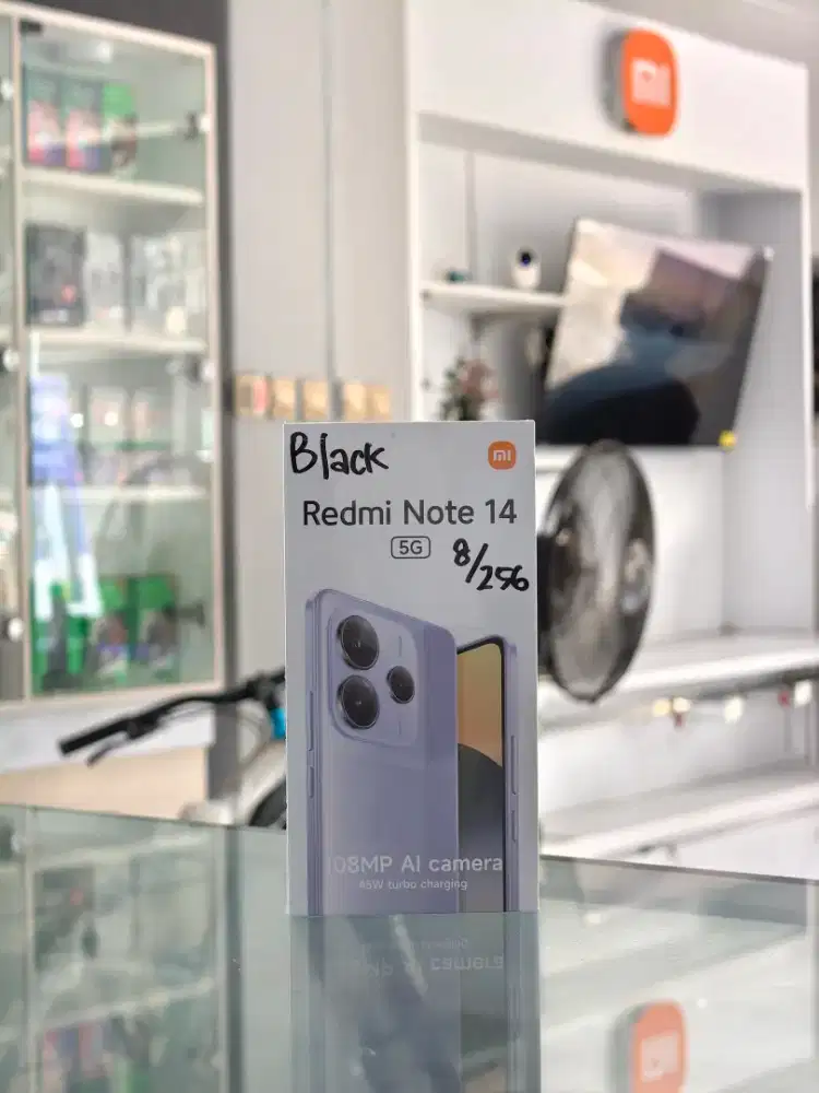 Xiaomi Redmi Note 14 5G 8/256GB (new) *Bisa cod, Fastrespon Wa