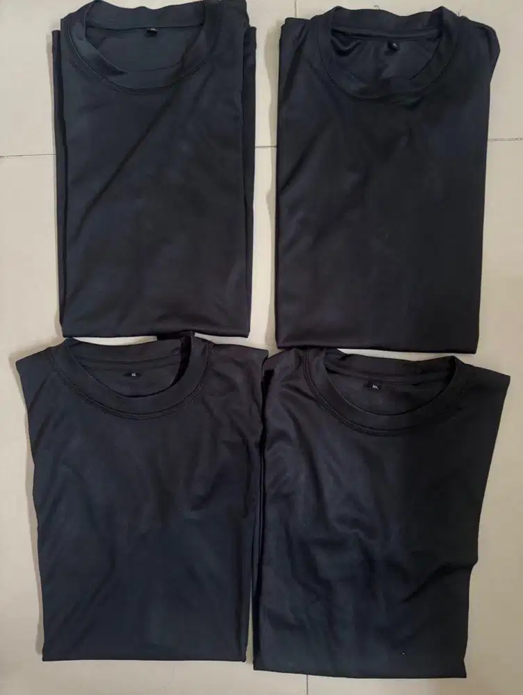 kaos base layer 4 biji