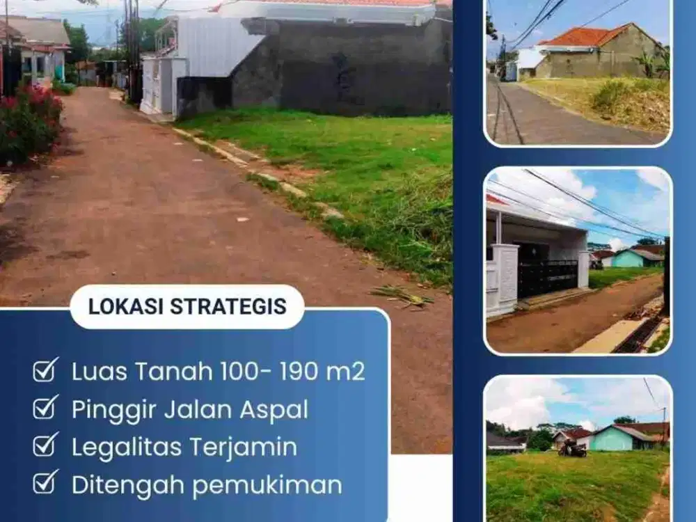 TANAH MURAH DIKEDAMAIAN BISA KREDIT TANPA BANK