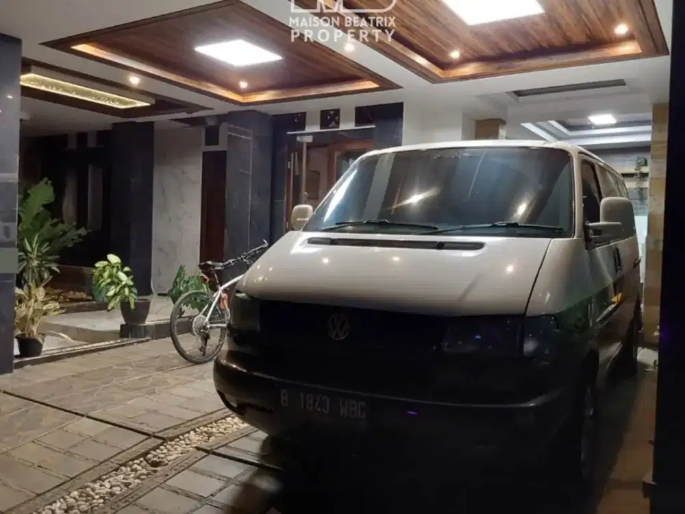 DIJUAL CEPAT RUMAH NYAMAN BERGAYA MODERN ARTISTIC & ETHNIC STRATEGIS DI TAMAN PESONA BALI VIEW - CIPUTAT TIMUR