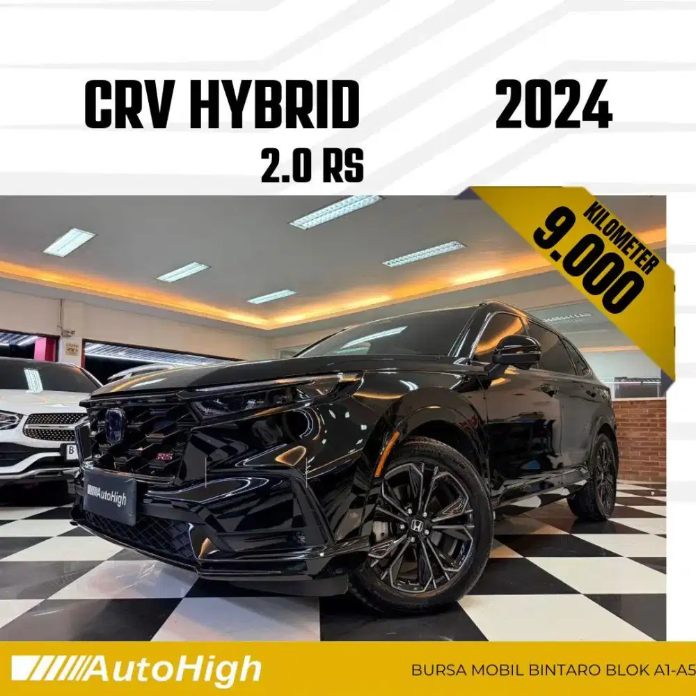 DP10% [Km9.000] CRV RS Hybrid 2024 Black / CR-V Reg 2025 #AUTOHIGH