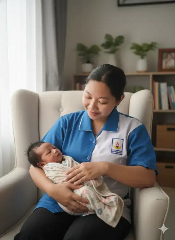 Menyediakan baby sitter perawat lansia dan art