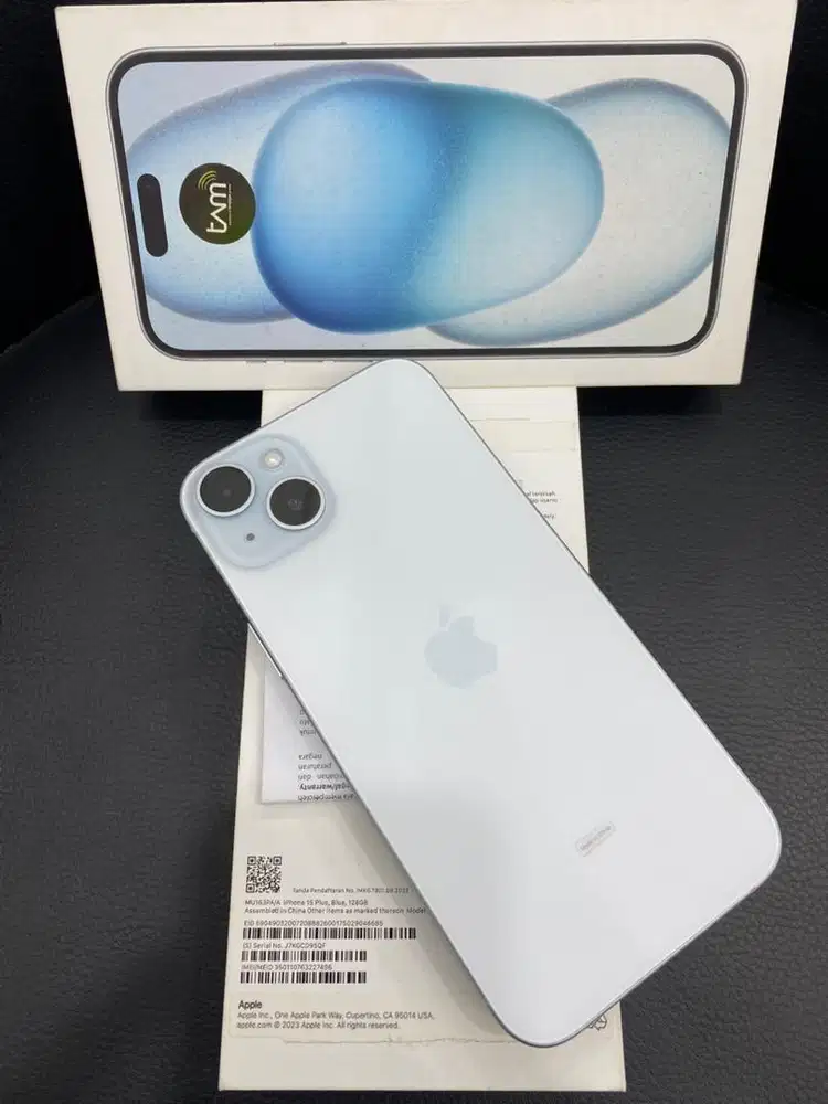 iPhone 15 Plus , Blue , 128 iBox