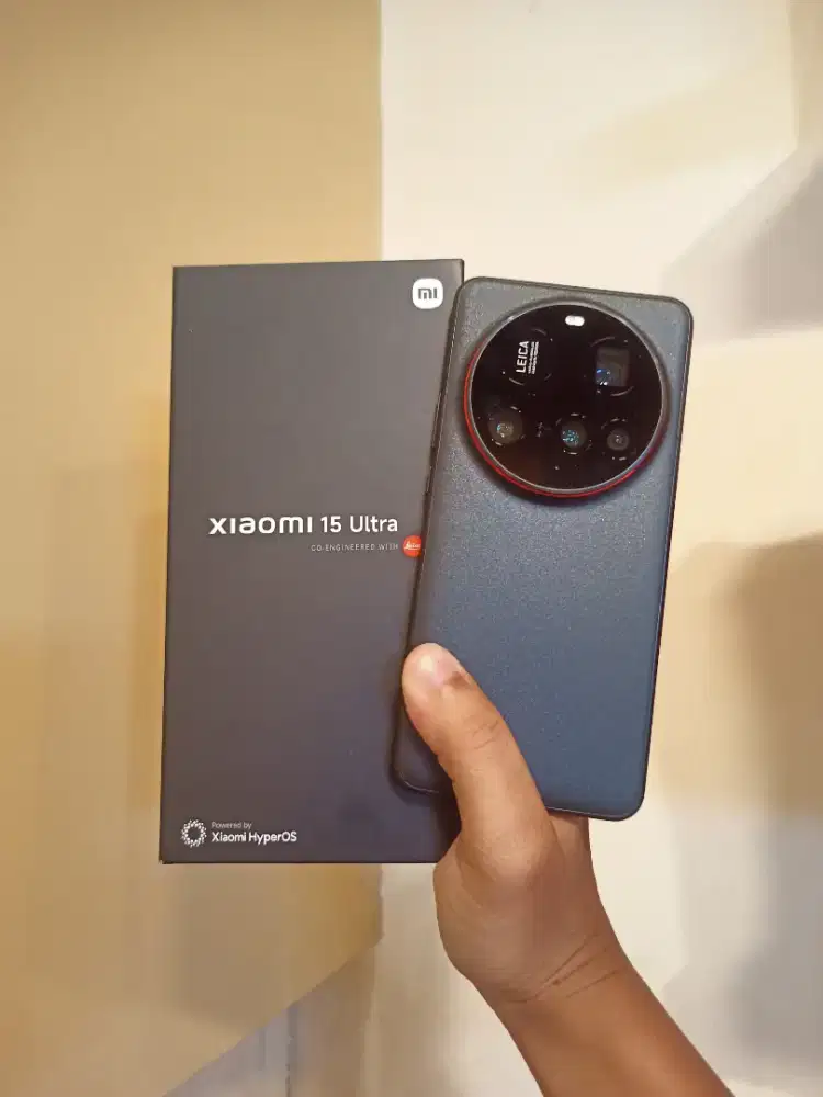 Jual Xiaomi 15 Ultra Second Ram 16/512Gb Mulus Fullset Garansi Aktif