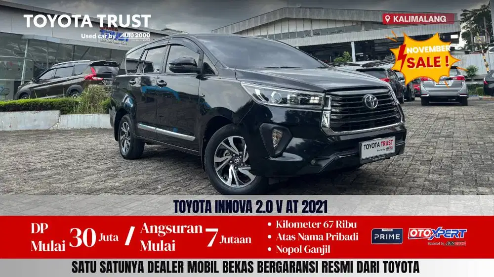 TOYOTA INNOVA 2.0 V AT 2021