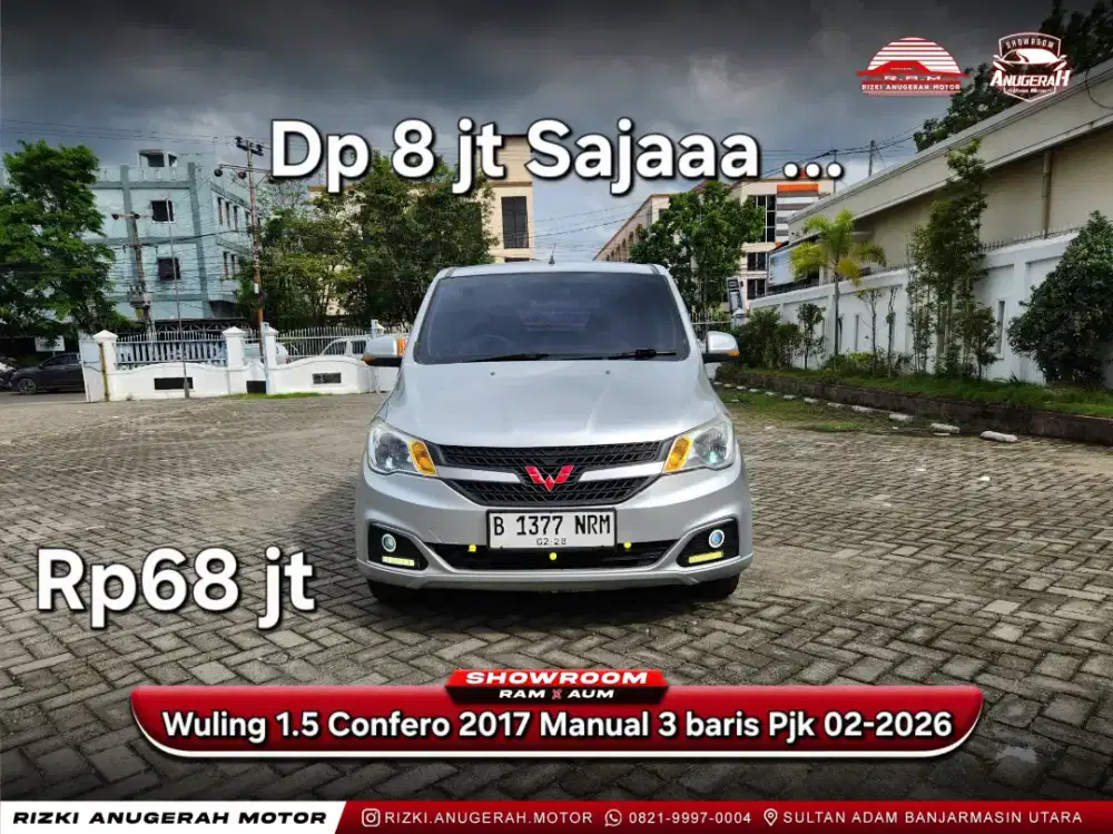 Dp 8jt Wuling Confero 1.5 2017 Manual Pjk 02-2026