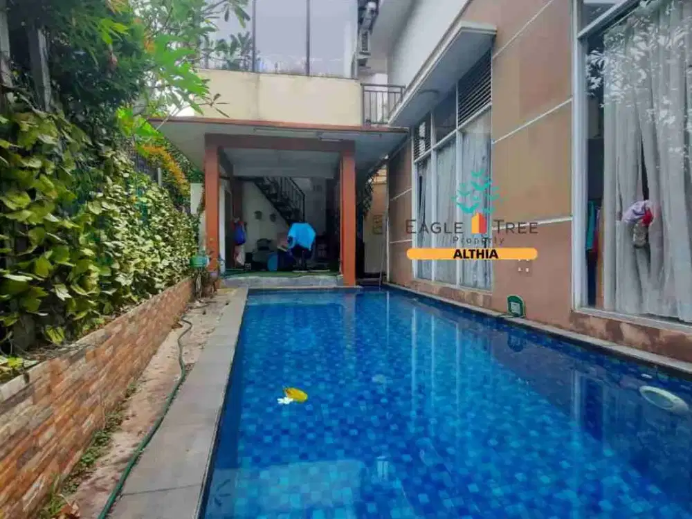 Rumah 2 Lantai Hook Dalam Cluster Graha Raya Bintaro