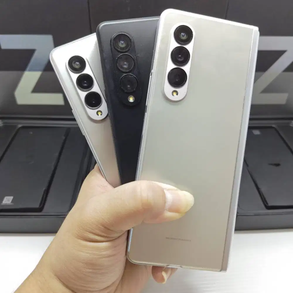 TURUN HARGA BOS! SAMSUNG GALAXY Z FOLD 3 5G 256GB RESMI INDO EX SEIN