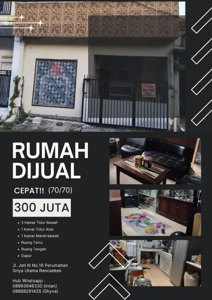 DIJUAL RUMAH RANCAEKEK!!